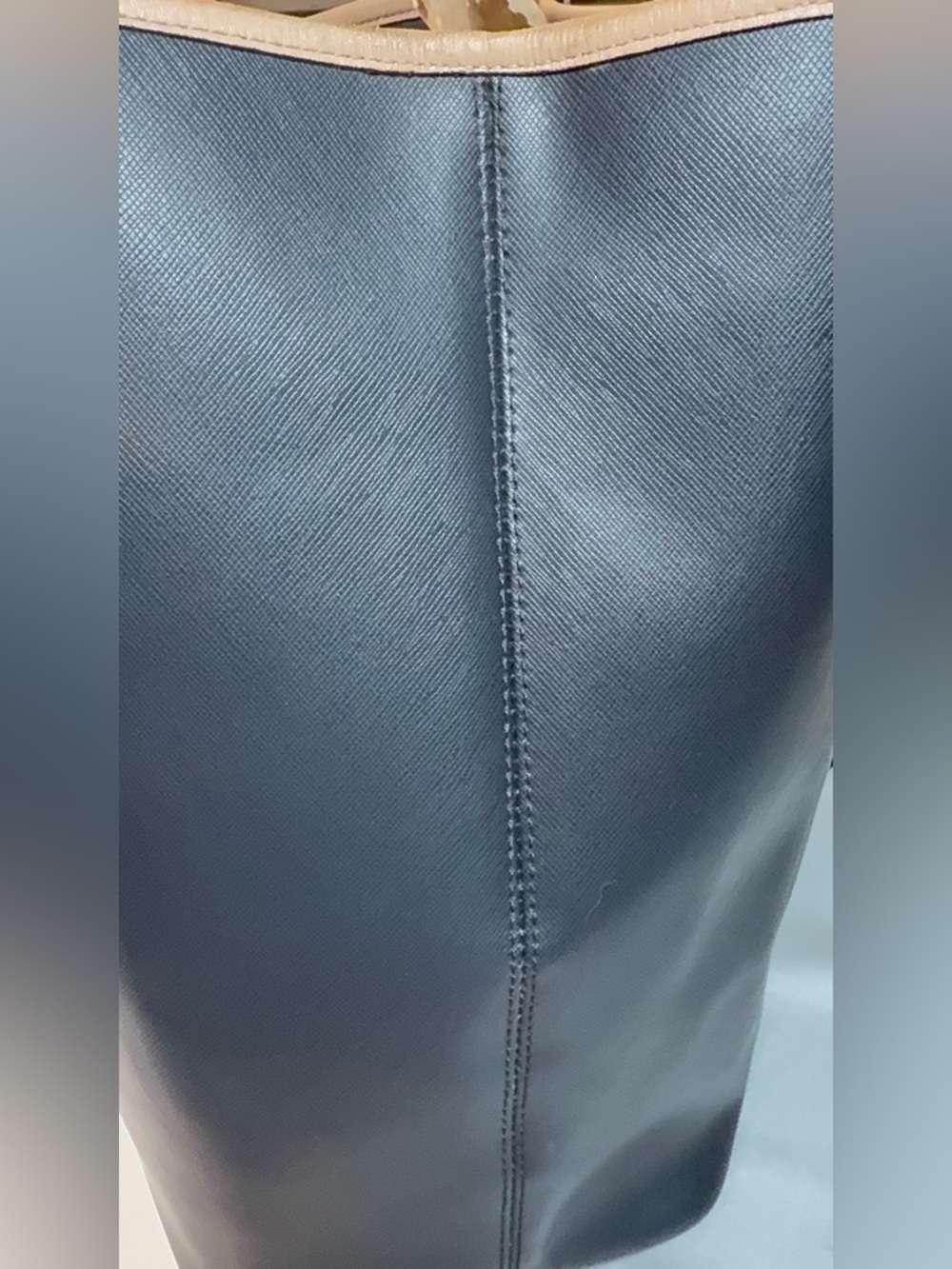 Coach Peyton Signature Tote (F24341) in Black Canvas and Leather Tan Accents - Picture 15 of 15